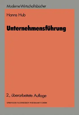 Hub |  Unternehmensführung | Buch |  Sack Fachmedien