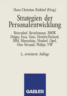 Riekhof | Strategien der Personalentwicklung | Buch | 978-3-409-33800-4 | www.sack.de