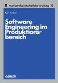 Kurbel |  Kurbel, K: Software Engineering im Produktionsbereich | Buch |  Sack Fachmedien