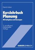 Adam |  Adam, D: Kurzlehrbuch Planung | Buch |  Sack Fachmedien