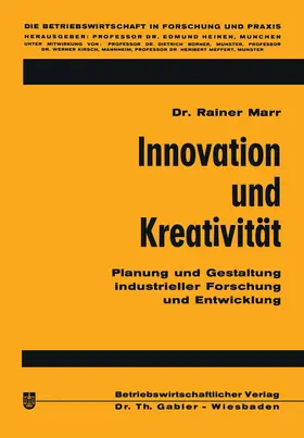Marr |  Innovation und Kreativität | Buch |  Sack Fachmedien