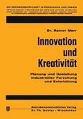 Marr |  Marr, R: Innovation und Kreativität | Buch |  Sack Fachmedien