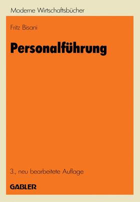 Bisani | Bisani, F: Personalführung | Buch | 978-3-409-38443-8 | sack.de