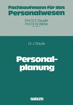 Staude |  Personalplanung | Buch |  Sack Fachmedien