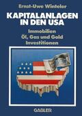 Winteler |  Kapitalanlagen in den USA | Buch |  Sack Fachmedien