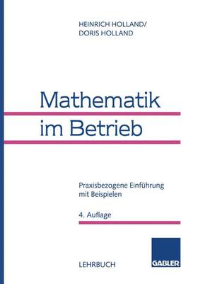 Holland | Mathematik im Betrieb | Buch | 978-3-409-42008-2 | sack.de