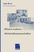 Dichtl / Lingenfelder |  Effizient studieren: Wirtschaftswissenschaften | Buch |  Sack Fachmedien