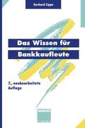Lippe / Tänzer / Esemann |  Das Wissen für Bankkaufleute | Buch |  Sack Fachmedien