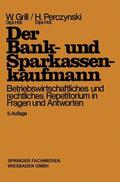 Perczynski / Grill |  Der Bank- und Sparkassenkaufmann | Buch |  Sack Fachmedien