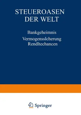 Winteler |  Steueroasen der Welt | Buch |  Sack Fachmedien