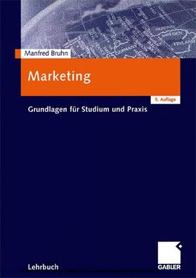 Bruhn | Marketing | E-Book | sack.de