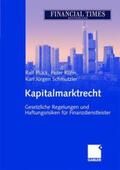 Plück / Kühn / Schmutzler |  Kapitalmarktrecht | Buch |  Sack Fachmedien