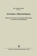 Gimmy |  Schweizer Mehrwertsteuer | Buch |  Sack Fachmedien