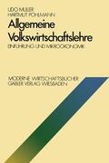 Müller |  Müller, U: Allgemeine Volkswirtschaftslehre | Buch |  Sack Fachmedien