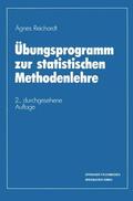 Reichardt |  Reichardt, Á: Übungsprogramm zur statistischen Methodenlehre | Buch |  Sack Fachmedien