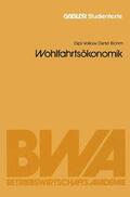 Blohm |  Blohm, D: Wohlfahrtsökonomik | Buch |  Sack Fachmedien