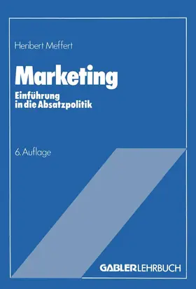 Meffert |  Marketing | Buch |  Sack Fachmedien