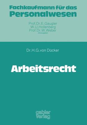 Dücker | Arbeitsrecht | Buch | 978-3-409-71031-2 | sack.de