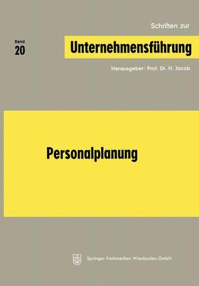 Jacob | Personalplanung | Buch | 978-3-409-79201-1 | sack.de