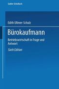 Ullmer-Schulz |  Bürokaufmann | Buch |  Sack Fachmedien