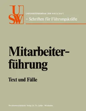 Albach | Mitarbeiterführung | Buch | 978-3-409-87391-8 | www.sack.de