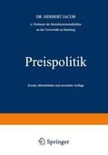 Jacob |  Preispolitik | Buch |  Sack Fachmedien