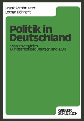 Armbruster |  Politik in Deutschland | Buch |  Sack Fachmedien