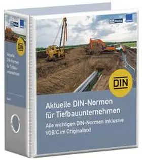 DIN e.V. |  Aktuelle DIN-Normen für Tiefbauunternehmen | Loseblattwerk |  Sack Fachmedien