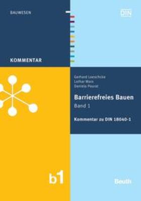 Loeschcke / Marx / Pourat | Barrierefreies Bauen Band 1 | Buch | sack.de