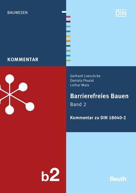 Loeschcke / Marx / Pourat | Barrierefreies Bauen Band 2 | E-Book | sack.de