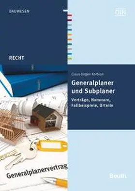 Korbion / DIN e.V. |  Generalplaner und Subplaner | Buch |  Sack Fachmedien