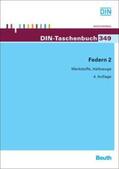DIN e.V. |  Federn 2 | Buch |  Sack Fachmedien