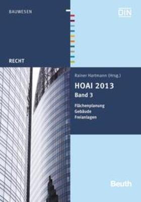 Hartmann | HOAI 2013 | Buch | 978-3-410-24040-2 | sack.de