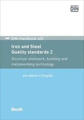 DIN e.V. |  Iron and steel: Quality standards 2 | Buch |  Sack Fachmedien