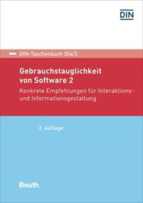 DIN e.V. | Gebrauchstauglichkeit von Software 2 | Buch | sack.de