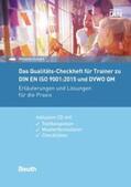 Eckart / DIN e.V. |  Das Qualitäts-Checkheft für Trainer zu DIN EN ISO 9001:2015 und DVWO QM - Buch mit E-Book | Buch |  Sack Fachmedien