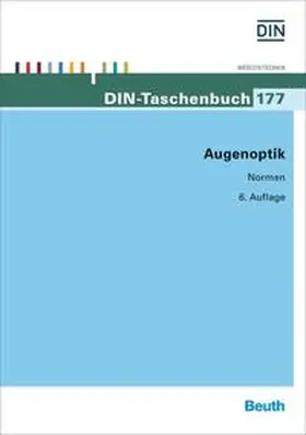 DIN e.V. |  Augenoptik | Buch |  Sack Fachmedien