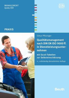 Pfitzinger / DIN e.V. | Qualitätsmanagement nach DIN EN ISO 9000 ff. in Dienstleistungsunternehmen | E-Book | sack.de