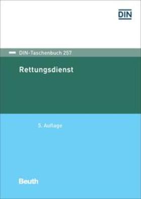 DIN e.V. | Rettungsdienst | Buch | 978-3-410-26759-1 | sack.de