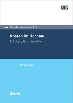 DIN e.V. |  Kosten im Hochbau | Buch |  Sack Fachmedien