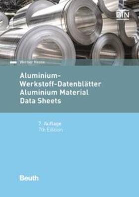 Hesse / DIN e.V. |  Aluminium-Werkstoff-Datenblätter | Buch |  Sack Fachmedien