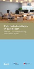 DGUV Fachbereich Verwaltung / Industrieverband Büro und Arbeitswelt e. V. (IBA) |  Elektrische Installation von Büromöbeln | Buch |  Sack Fachmedien