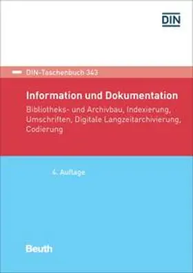 DIN e.V. |  Information und Dokumentation | Buch |  Sack Fachmedien