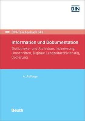 DIN e.V. | Information und Dokumentation | Buch | 978-3-410-28050-7 | sack.de