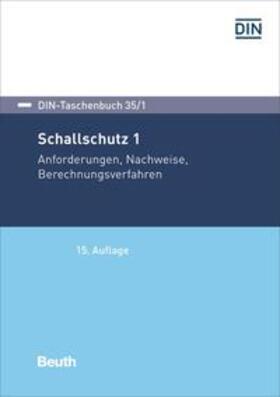 DIN e.V. | Schallschutz 1 | Buch | 978-3-410-28295-2 | sack.de