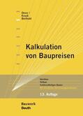 Berthold / Drees / Krauß |  Kalkulation von Baupreisen | eBook | Sack Fachmedien