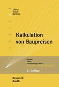 Berthold / Drees / Krauß |  Kalkulation von Baupreisen | Buch |  Sack Fachmedien