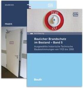 Geburtig / DIN e.V. | Baulicher Brandschutz im Bestand 2 Bände | Buch | 978-3-410-28797-1 | sack.de