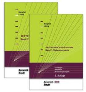 Kempfert / Lüking |  Paket Geotechnik nach Eurocode. 2 Bände | Buch |  Sack Fachmedien