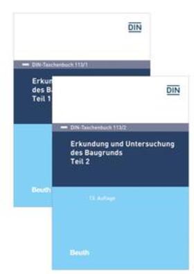 DIN e.V. | Erkundung und Untersuchung des Baugrunds/2 Bände | Buch | 978-3-410-28846-6 | sack.de